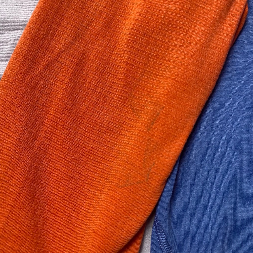 La Sportiva Swift Long Sleeve Womens Medium Blue Orange 1/4 Zip Pullover Running - Picture 14 of 16
